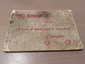 Návod k obsluze a údržbě Škoda 100, 110 - 1