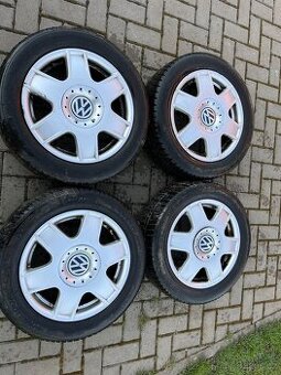 4x alu disky 5x100 R16 vw, audi, škoda, seat