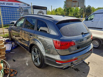 Vůz na náhradní díly Audi Q7 4L FL S-Line 2015 CRCA NAC LZ7S