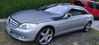 Mercedes CL500 5.5l,v8,kompletní servis za 220tis mercedes