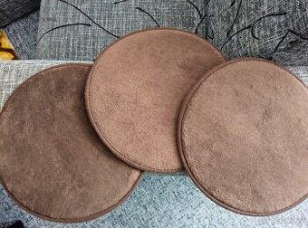 Nový protiskluzný podsedák na židle 3 ks průměr 33cm - 1