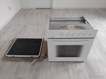 Set - elektrická trouba a varná deska ZANUSSI