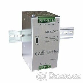 Napájecí zdroj na DIN Mean Well DRP-120-12, 12V 10A 120W