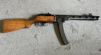 Samopal PPŠ 41 Špagin - řez - 1