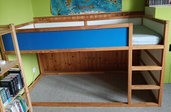 Oboustranná dětská postel KURA IKEA