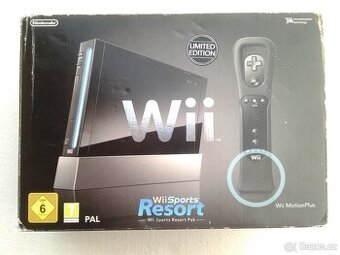 Nintendo Wii Sports Resort Pak, v originální krabici