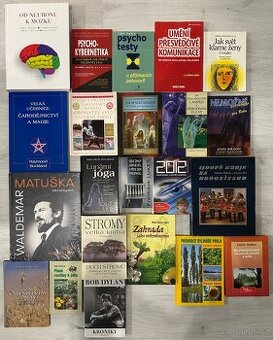 Prodám mix knih: