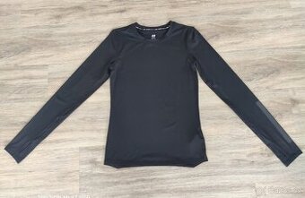 DÁMSKÉ SPORTOVNÍ TRIČKO H&M ČERNÉ VELIKOST XS
