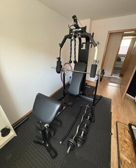 Lavice na posilování + příslušenství, Kettler delta XL