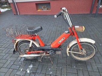 Babetta 207 s kartičkou, červená původní 5.