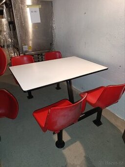 Jídelní sedací set, stůl židle