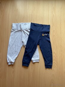 2x kalhoty Jogger zn. Lupilu, vel. 86/92