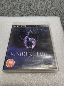 Hra Resident Evil 6 PS3 ( NEZNÁMÝ STAV )