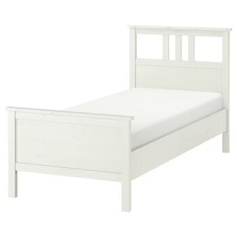 Postel IKEA HEMNES, vč. roštu super stav 90x200 cm