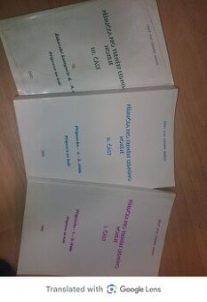 Přirucka pro trenéry led. hokeje I.-III.část + bruslení+tren