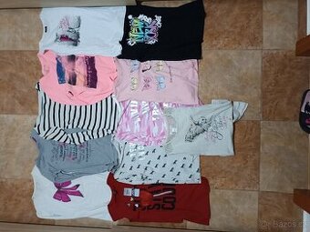 Set triček holka vel.158-164 (11ks)