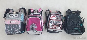 Aktovka Baagl, BAGMASTER a Topgal -panda, jednorožec, motork