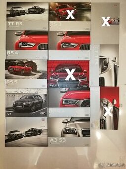 Raritní originální katalogy Audi