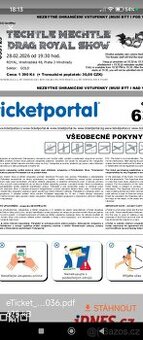 TECHTLE MECHTLE 28.2.2026 Divadlo Royal