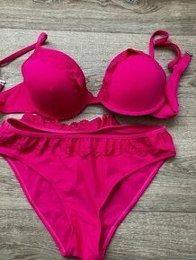 Nové Růžové plavky velikost 40