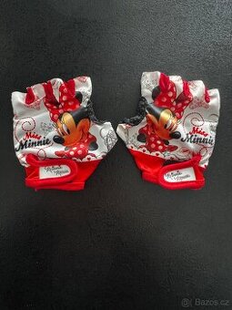Dětské dívčí cyklistické rukavice Minni Mouse