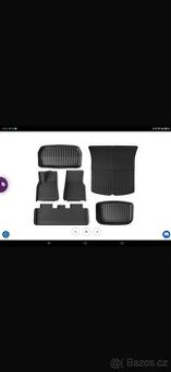 Gumové koberce do Tesla Y juniper