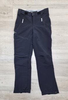 Softsheelové zimní turistické kalhoty, 10 - 11 let TOP STAV