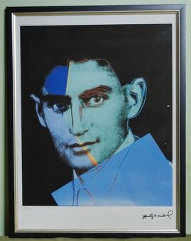 ✨ Andy Warhol – Franz Kafka (limitovaná litografie)