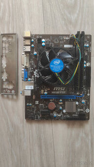 MSI H81M-P33 + Procesor Intel Pentium G3260 + chladič + 4GB