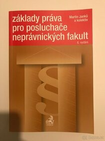 M. Janků - Základy práva pro posluchače neprávnických fakult