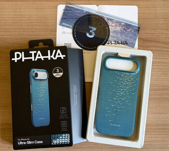 iPhone Air – Pitaka Ultra-Slim Case Lucid Blue, MagSafe