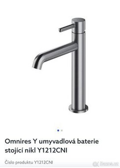 Umyvadlová baterie Omnires Y Y1212CNI
