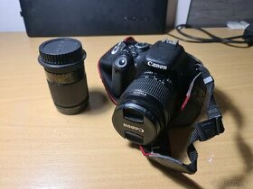 Canon 600D 18-55mm + objektivy Jupiter 37A