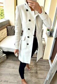 Karen Millen bílý kabát, nový