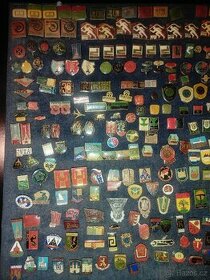Sbírka odznaků - cca 200-300ks