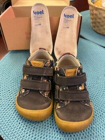 Dětské barefoot boty KOEL - tractor yellow