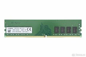 RAM Kingston 8GB DDR4 Moduly