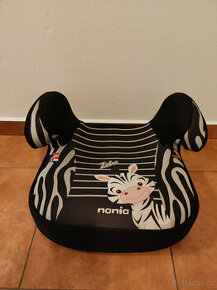 NANIA Dream+ podsedák (15-36 kg) Zebra