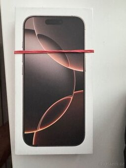 Novy Apple iPhone 16 Pro 128GB Poustni Titan