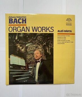 PRODÁM GRAMOFONOVOU DESKU - JOHAN SEBASTIAN BACH ORGAN WORKS - 1