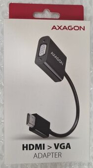 AXAGON RVH-VGN, HDMI - VGA adapter, FullHD, 1920x1200