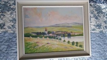 Obraz-Telč- F. Havelka-1924 - 1