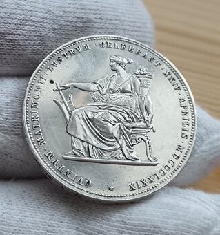 Stříbrný 2 Zlatník 1879 - Stříbrná svatba Františka Josefa I