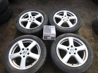 4x alu (5x112) letní pneu 205/55 r16