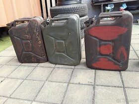 Nemecké Wehrmacht a české kanystry do veteránú