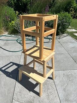 Učící věž pro děti – z IKEA prvků
