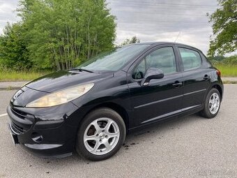 PEUGEOT 207 1.4 HDI 50kW ROK 2007 ČERNÁ