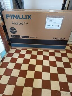 prodam FINLUX android TV 109 cm nova v zaruce+HDD