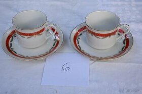 Kávové šálky porcelán