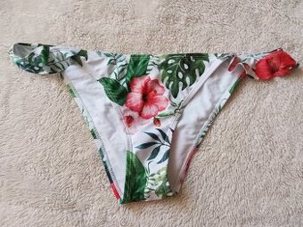 Dámské květinkováné plavky spodní díl